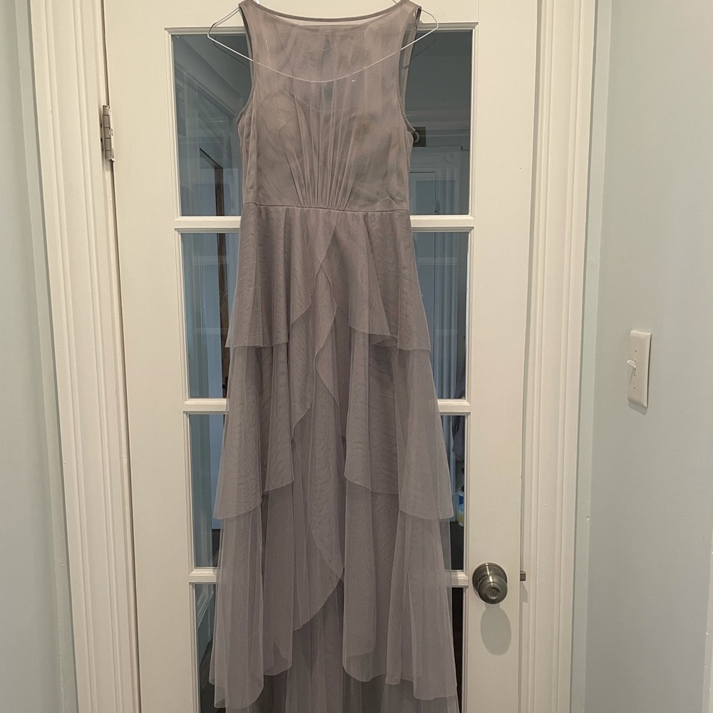 Grey tulle dress